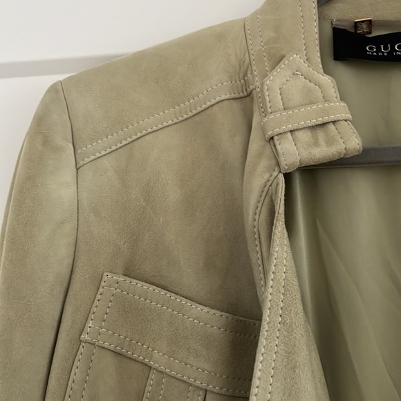 VINTAGE GUCCI TOM FORD SUEDE JACKET - Picture 7 of 9